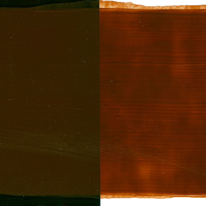 Transparent brown oxide