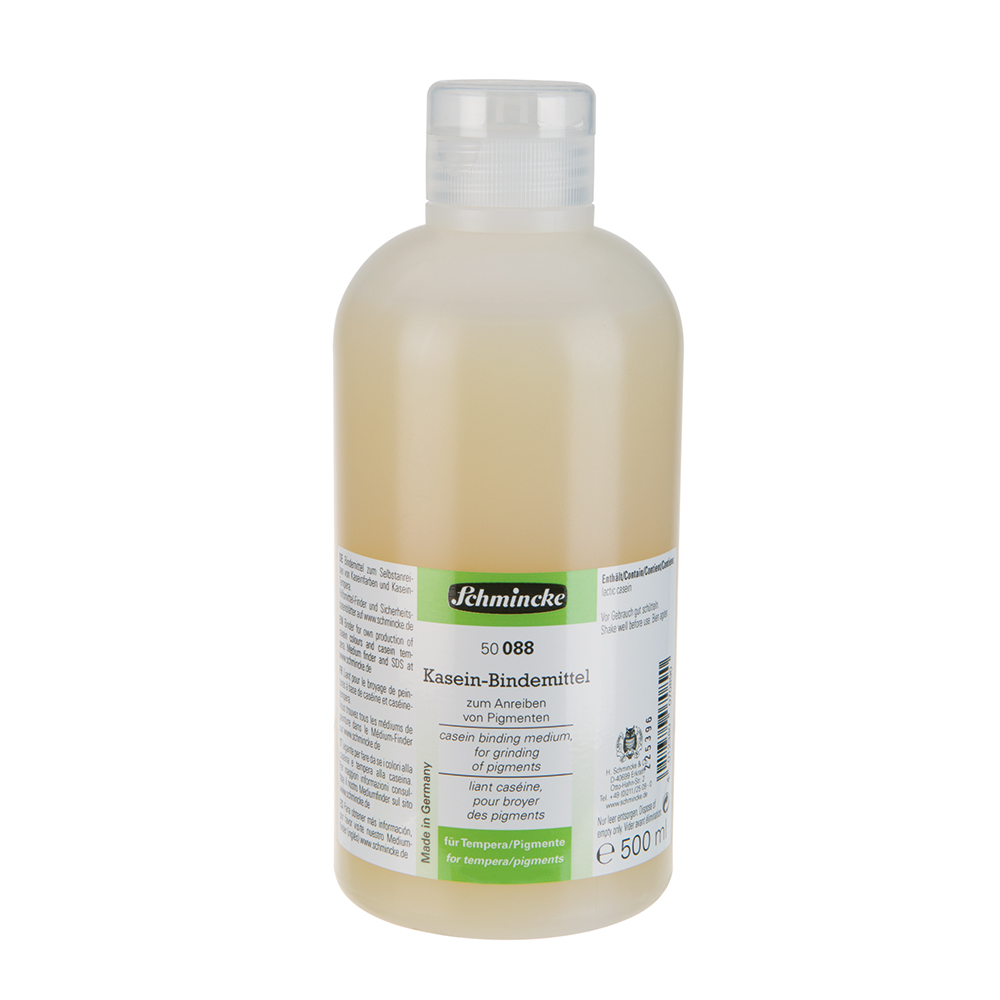 casein binding medium