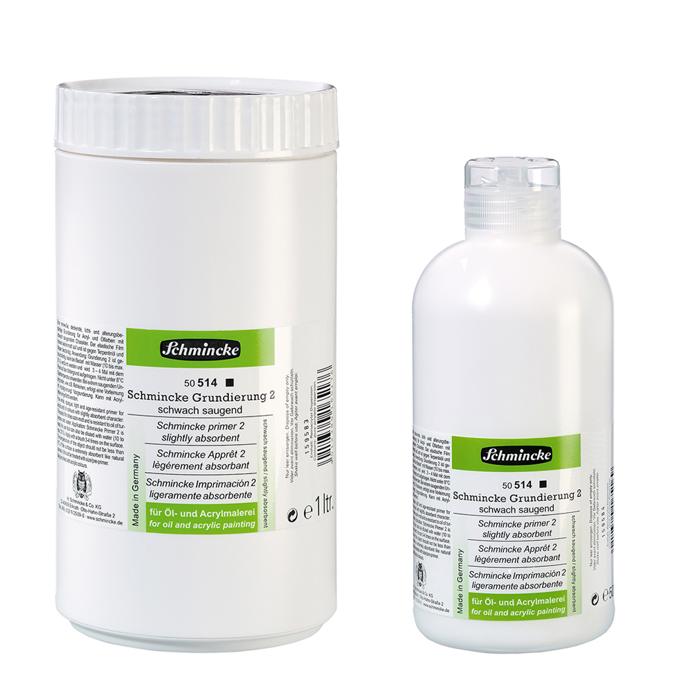 Schmincke primer 2, slightly absorbent
