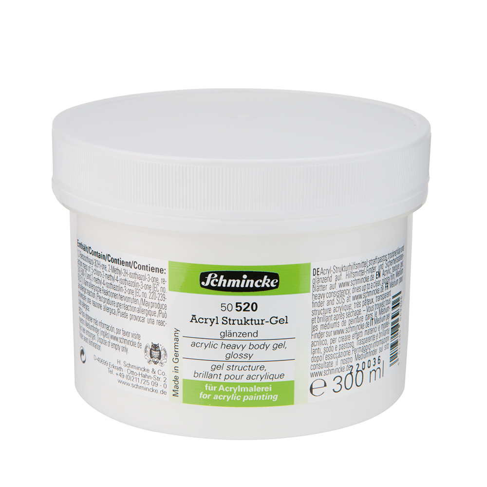 heavy body gel, glossy