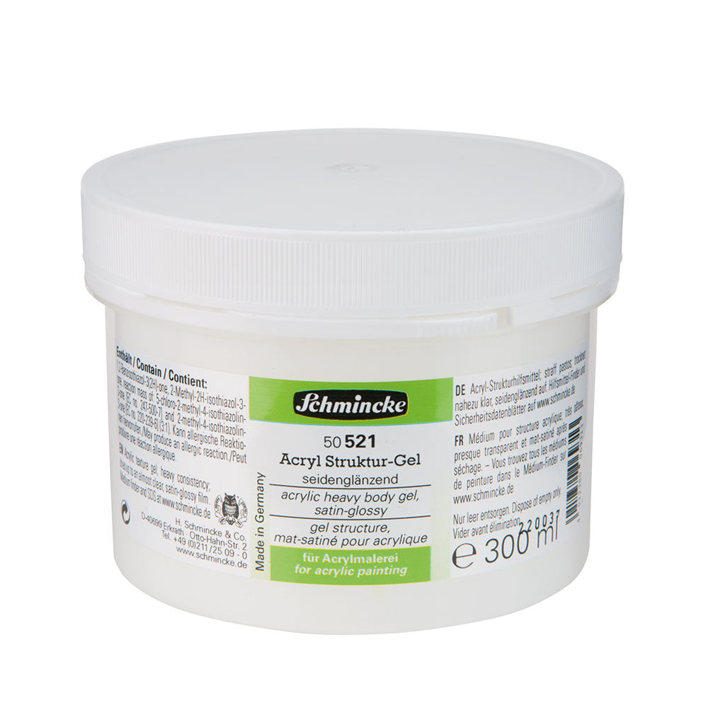 heavy body gel, satin-glossy